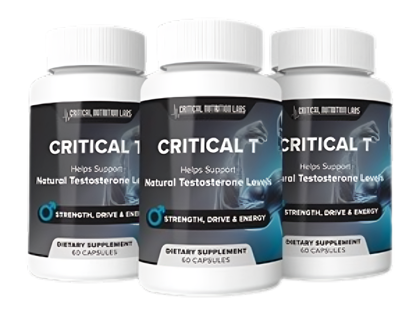 Critical T Pills for Vitality and Confidence